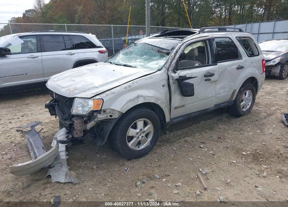 2008 FORD ESCAPE XLT VIN: 1FMCU03148KA73986