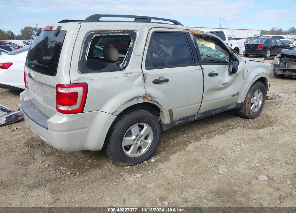 2008 FORD ESCAPE XLT VIN: 1FMCU03148KA73986