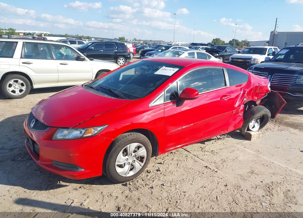 2013 HONDA CIVIC LX VIN: 2HGFG3B58DH523396