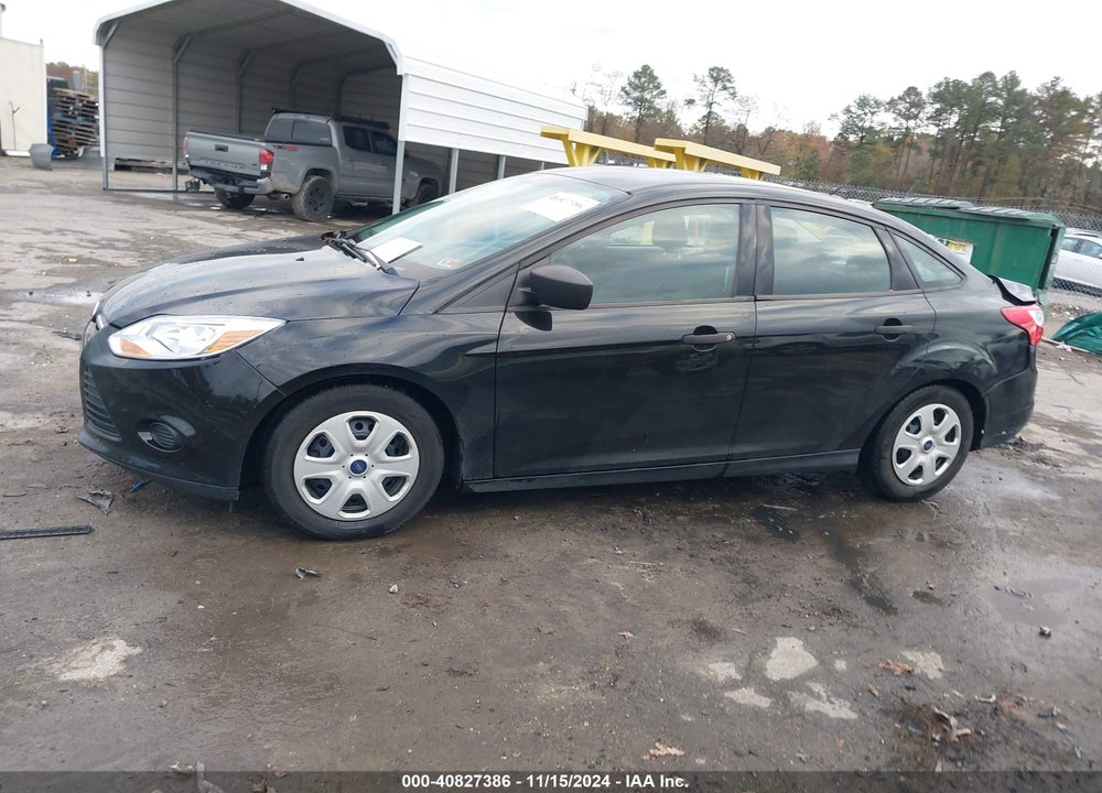 2014 FORD FOCUS S VIN: 1FADP3E27EL234012
