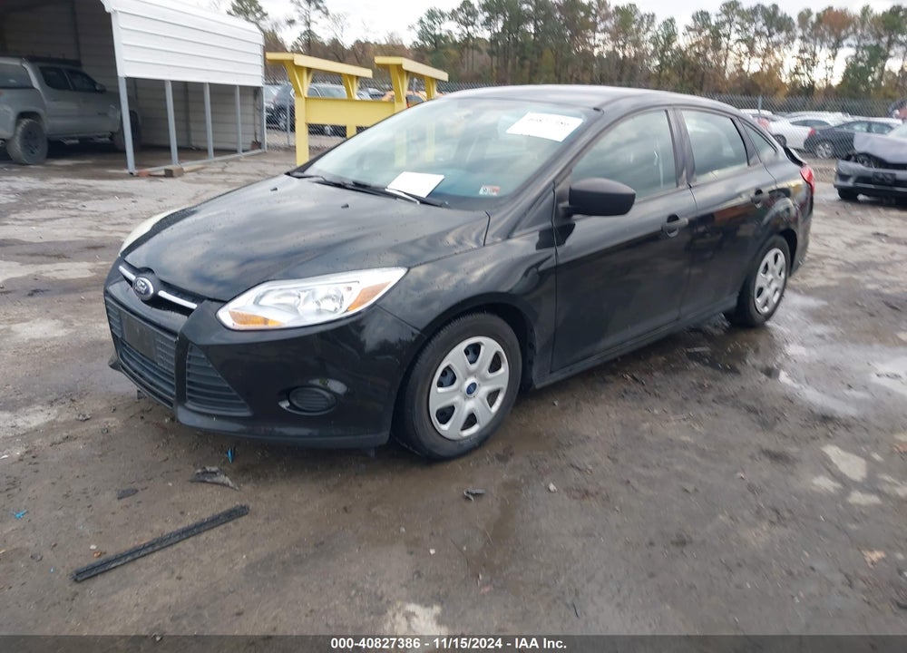 2014 FORD FOCUS S VIN: 1FADP3E27EL234012