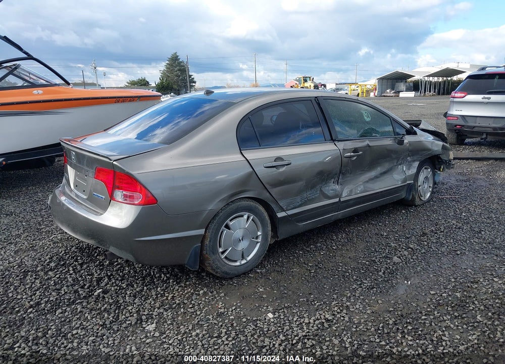2007 HONDA CIVIC HYBRID VIN: JHMFA36247S029970