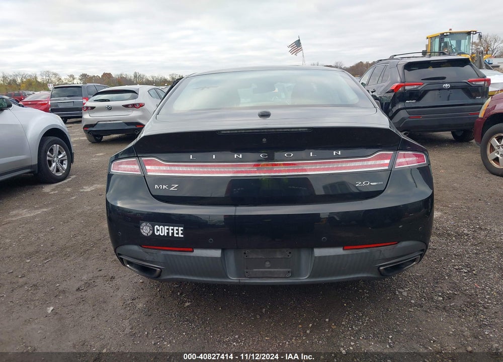 2015 LINCOLN MKZ VIN: 3LN6L2G96FR622124