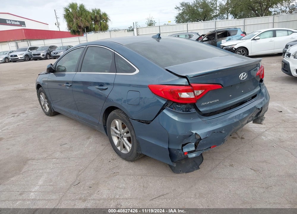 2017 HYUNDAI SONATA SE VIN: 5NPE24AF1HH587530