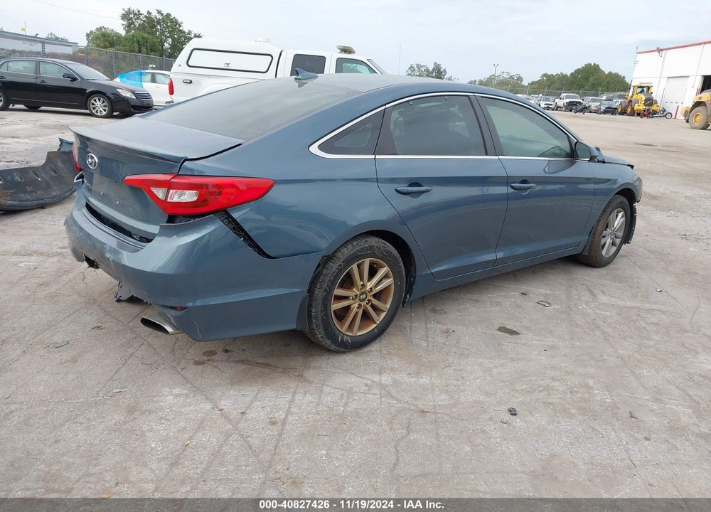 2017 HYUNDAI SONATA SE VIN: 5NPE24AF1HH587530