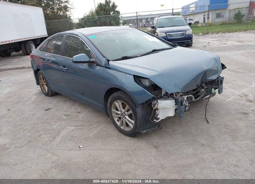 2017 HYUNDAI SONATA SE VIN: 5NPE24AF1HH587530
