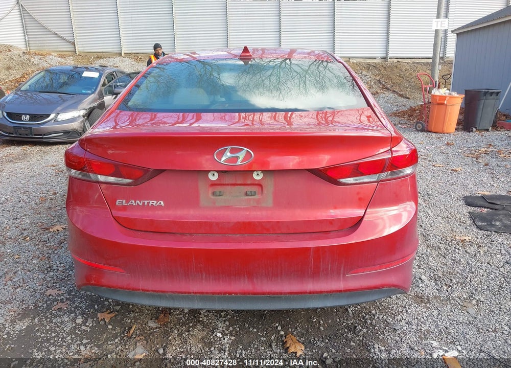 2018 HYUNDAI ELANTRA VALUE EDITION VIN: 5NPD84LF6JH315990