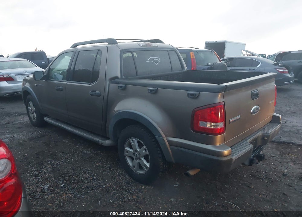 2007 FORD EXPLORER SPORT TRAC XLT VIN: 1FMEU51877UA23365