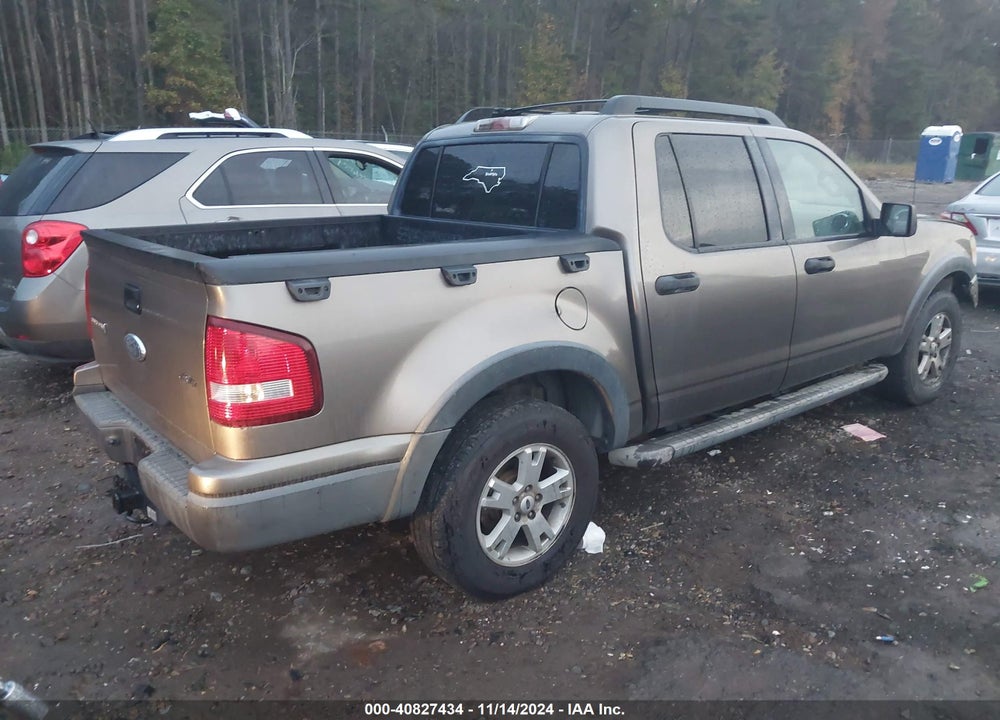 2007 FORD EXPLORER SPORT TRAC XLT VIN: 1FMEU51877UA23365