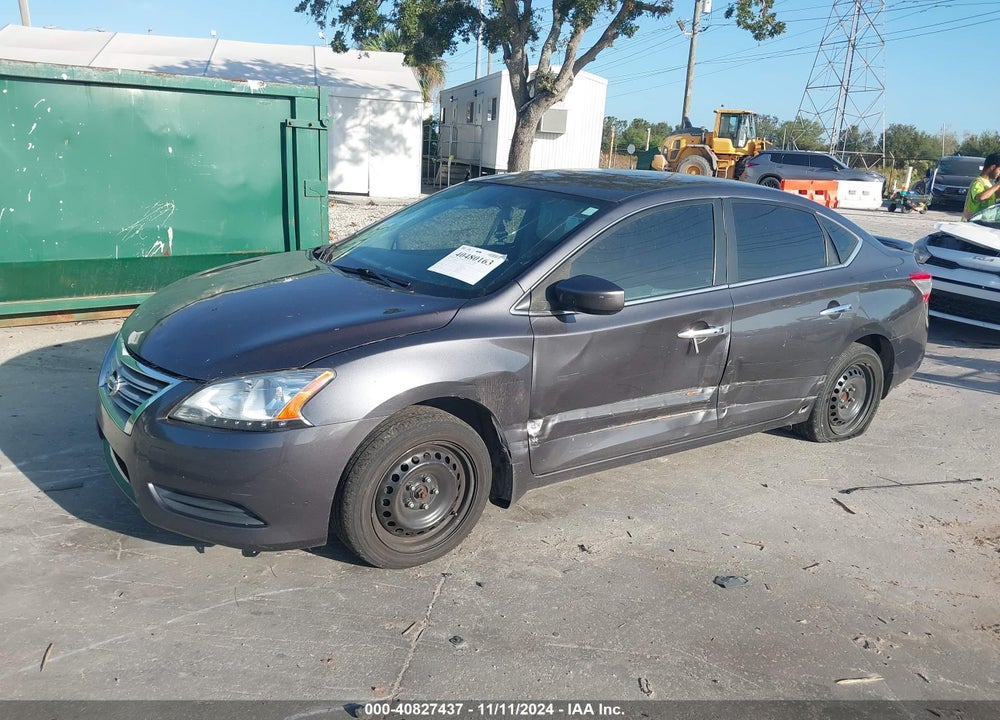 2015 NISSAN SENTRA VIN: 3N1AB7AP5FY326302