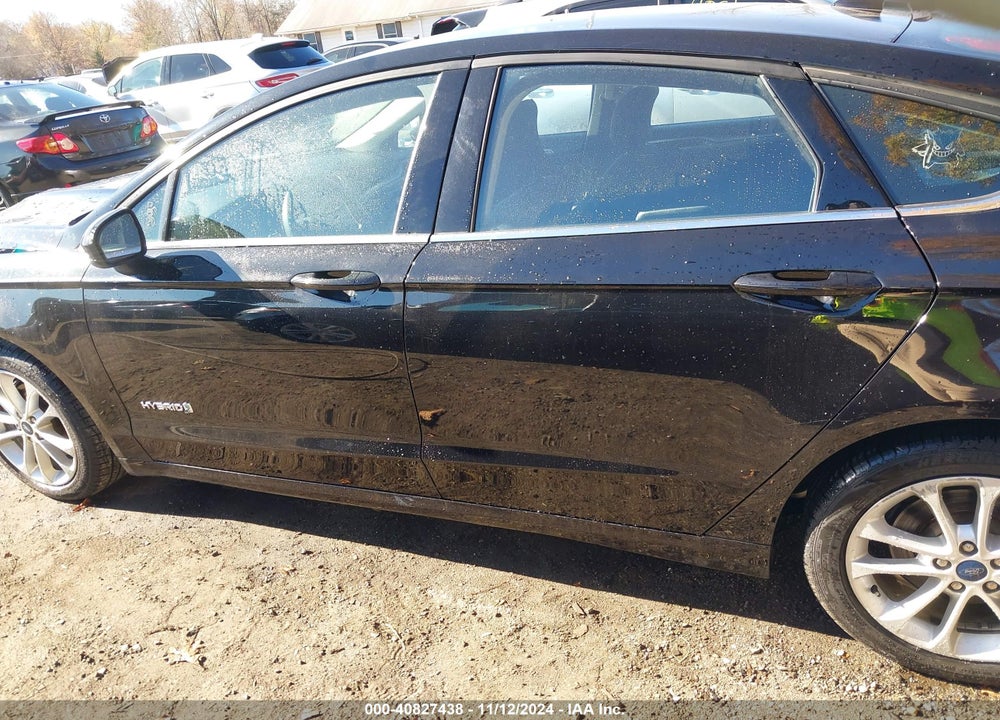 2019 FORD FUSION HYBRID SE VIN: 3FA6P0LU9KR163534