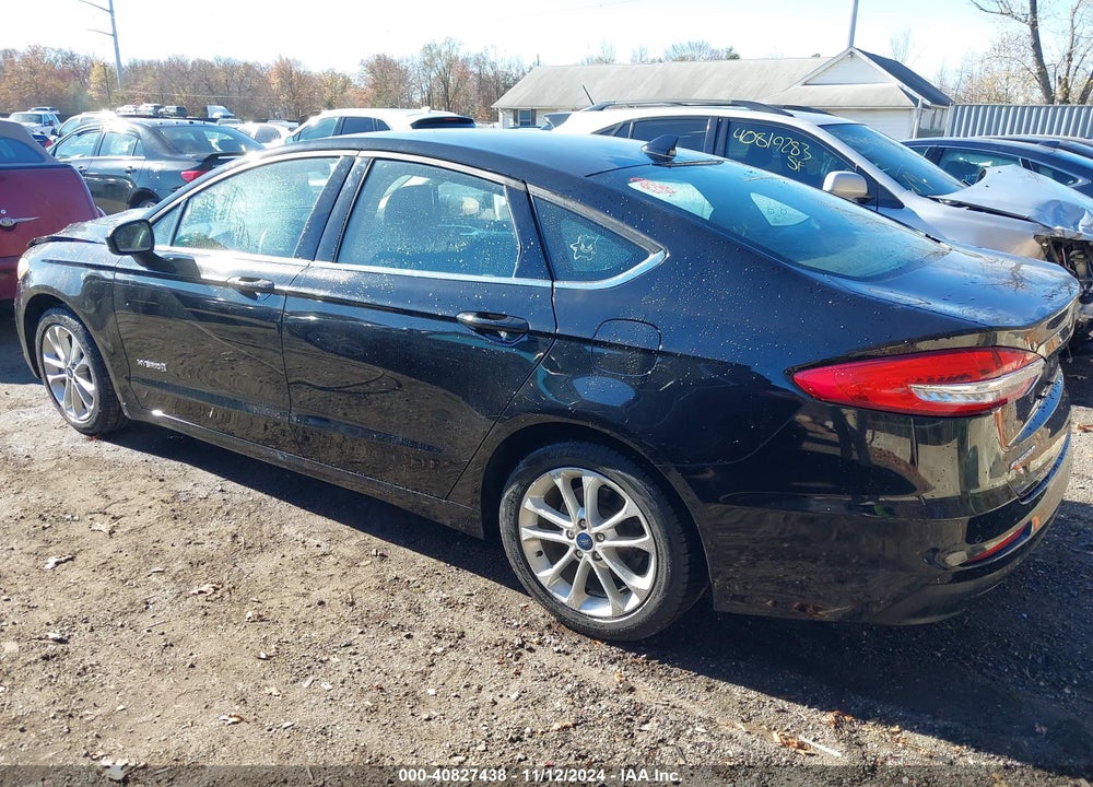 2019 FORD FUSION HYBRID SE VIN: 3FA6P0LU9KR163534