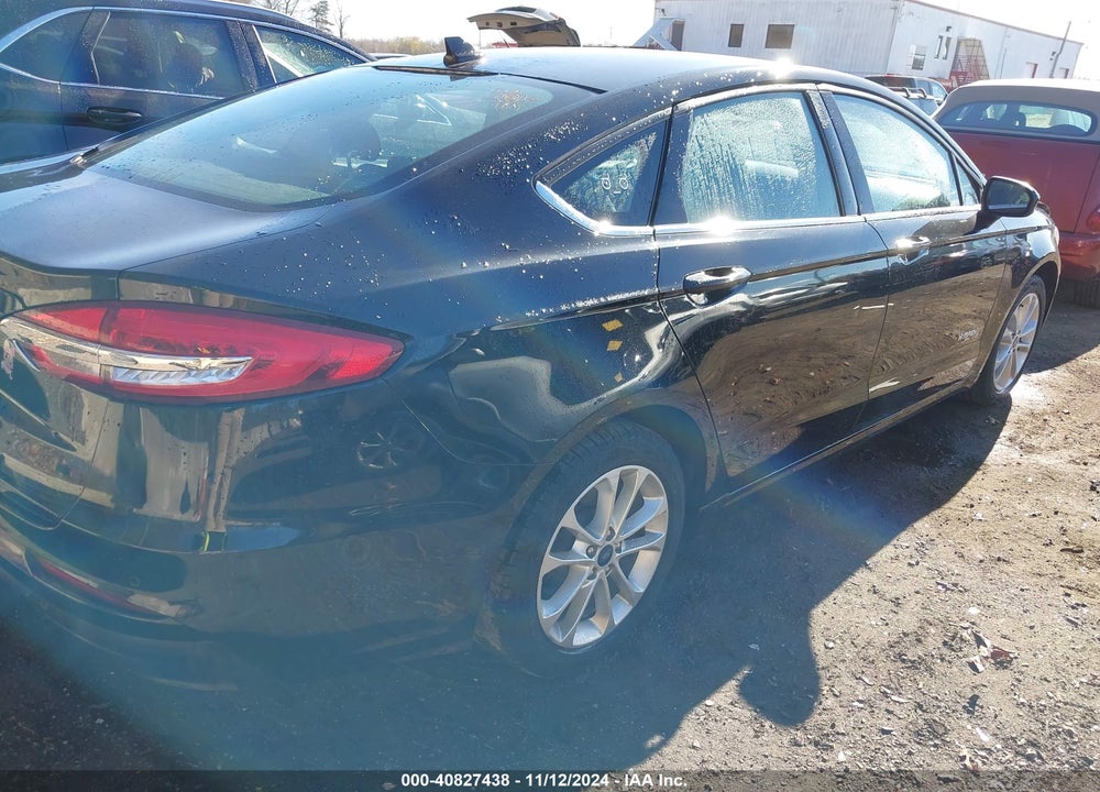 2019 FORD FUSION HYBRID SE VIN: 3FA6P0LU9KR163534