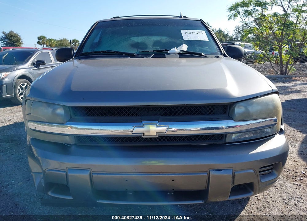 2007 CHEVROLET TRAILBLAZER LS VIN: 1GNDS13S372102963