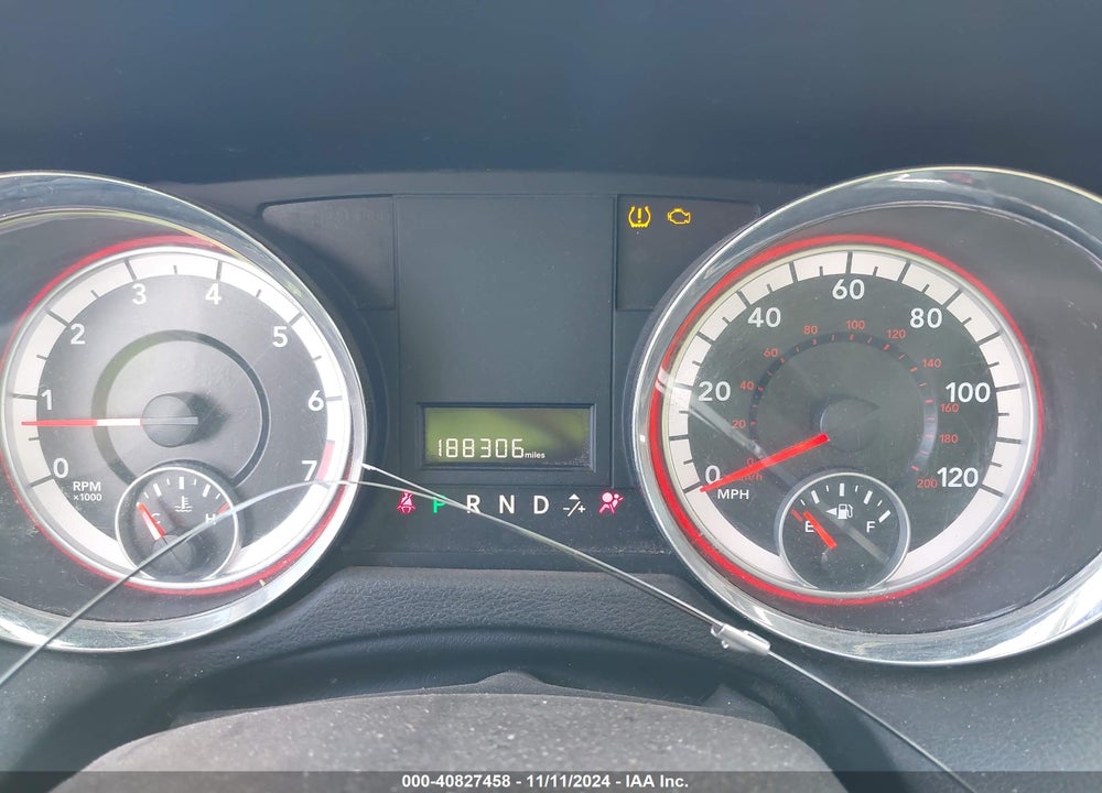 2013 DODGE GRAND CARAVAN SXT VIN: 2C4RDGCGXDR609329