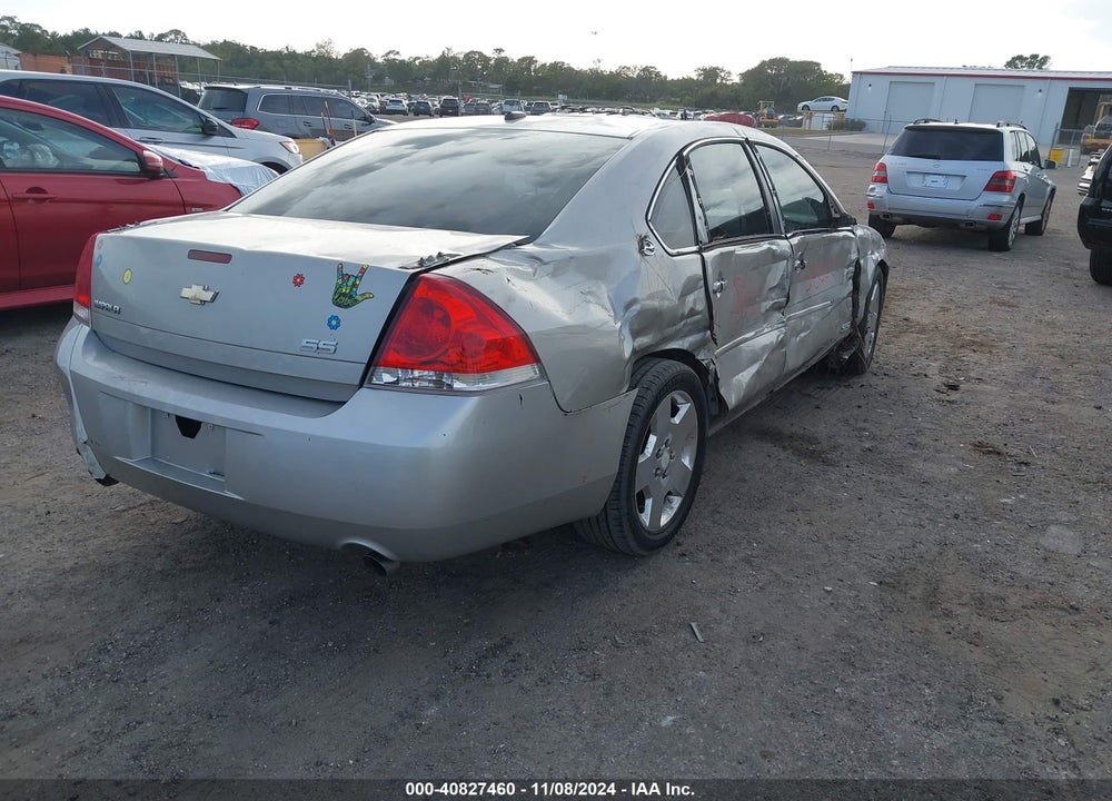 2006 CHEVROLET IMPALA  SS VIN: 2G1WD58C369234103