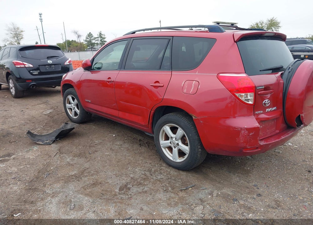 2008 TOYOTA RAV4 LIMITED VIN: JTMBD31V085167496