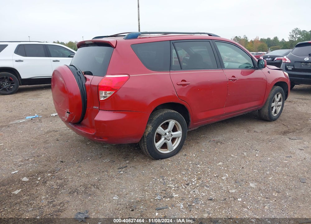 2008 TOYOTA RAV4 LIMITED VIN: JTMBD31V085167496