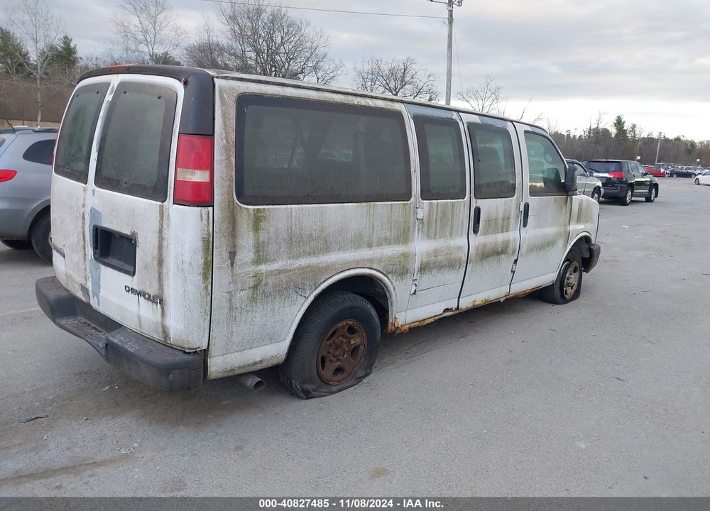 2006 CHEVROLET EXPRESS LS VIN: 1GNFG15X361256175