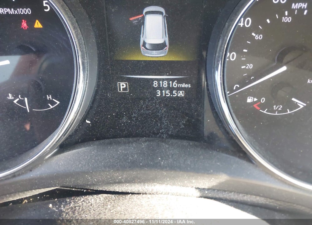 2014 NISSAN ROGUE SV VIN: 5N1AT2MVXEC763075