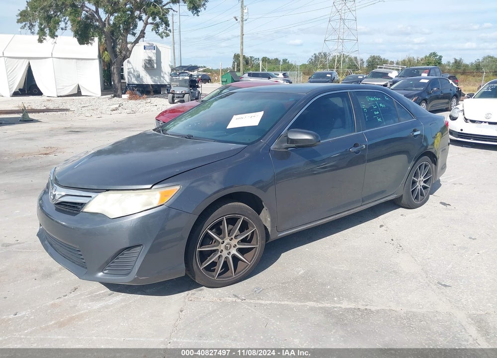 2012 TOYOTA CAMRY LE VIN: 4T1BF1FK3CU012500
