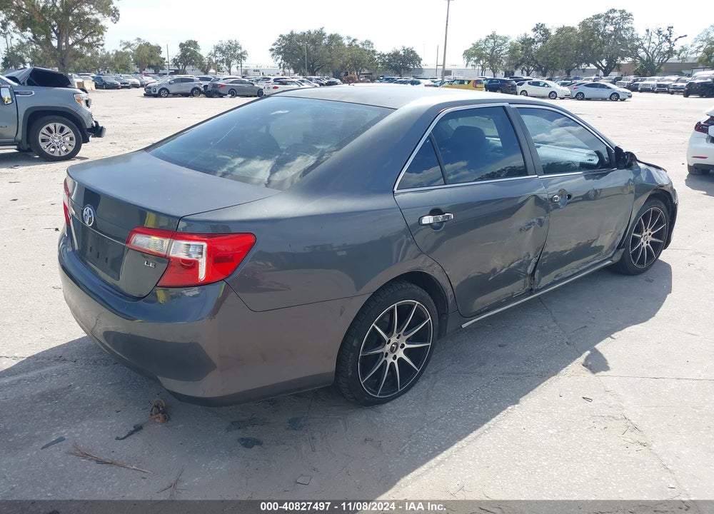 2012 TOYOTA CAMRY LE VIN: 4T1BF1FK3CU012500