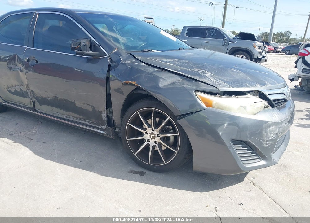 2012 TOYOTA CAMRY LE VIN: 4T1BF1FK3CU012500