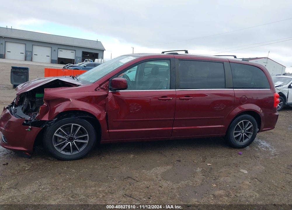 2017 DODGE GRAND CARAVAN SXT VIN: 2C4RDGCG3HR691006