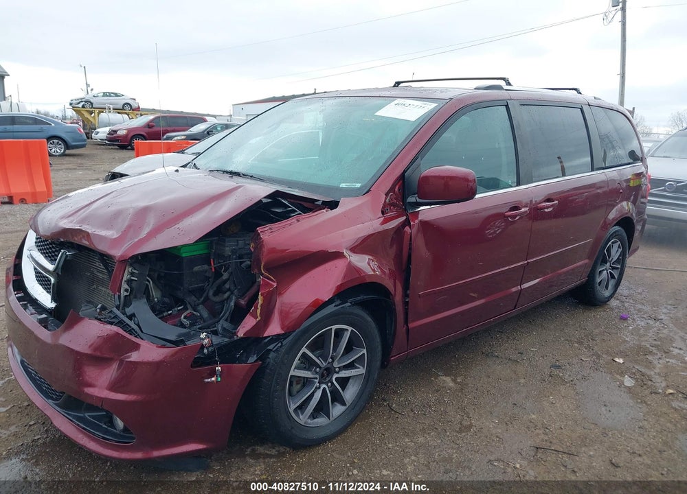 2017 DODGE GRAND CARAVAN SXT VIN: 2C4RDGCG3HR691006