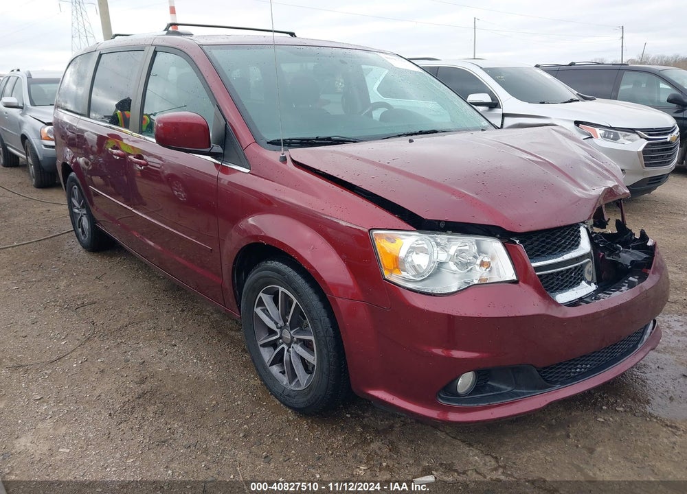 2017 DODGE GRAND CARAVAN SXT VIN: 2C4RDGCG3HR691006