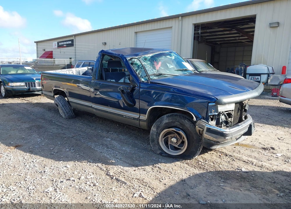1998 CHEVROLET C1500 FLEETSIDE VIN: 1GCEC14R6WZ184778