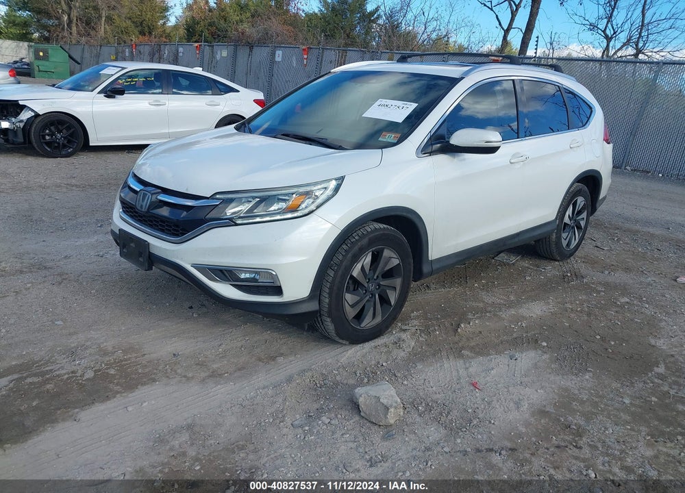 2015 HONDA CR-V TOURING VIN: 5J6RM4H9XFL131377