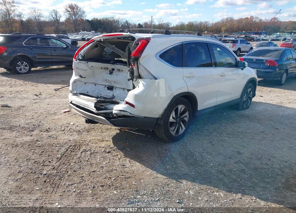 2015 HONDA CR-V TOURING VIN: 5J6RM4H9XFL131377