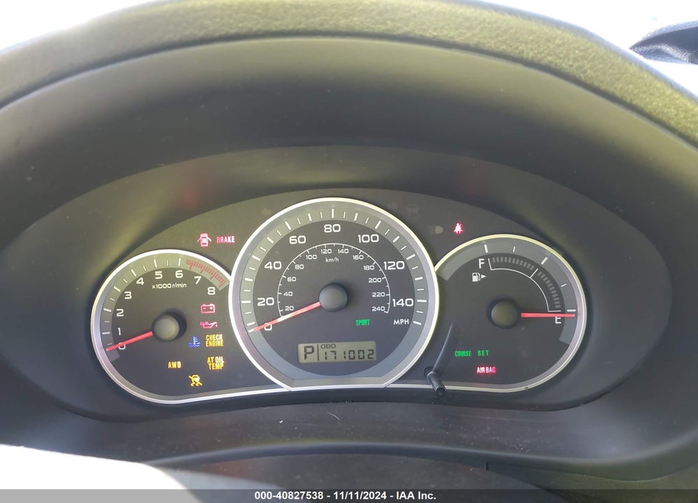 2011 SUBARU IMPREZA 2.5I VIN: JF1GH6A64BH815289