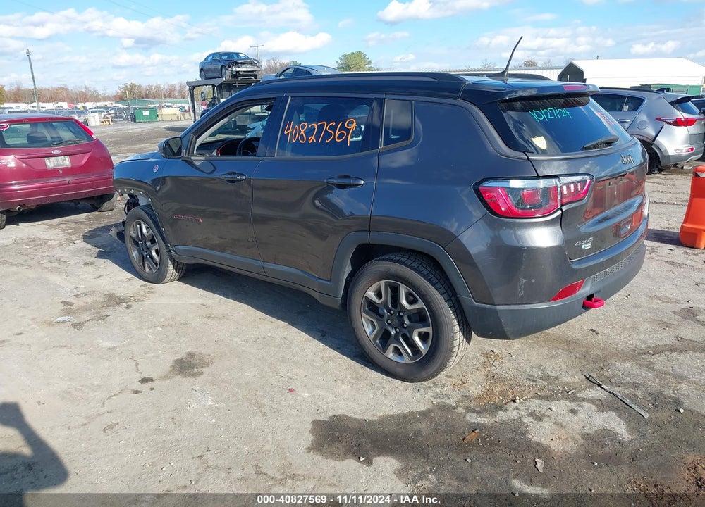 2018 JEEP COMPASS TRAILHAWK 4X4 VIN: 3C4NJDDBXJT174572