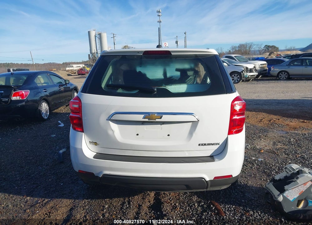2016 CHEVROLET EQUINOX LS VIN: 2GNALBEK5G1185735