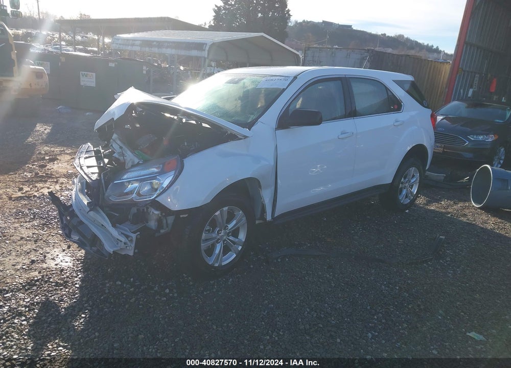 2016 CHEVROLET EQUINOX LS VIN: 2GNALBEK5G1185735