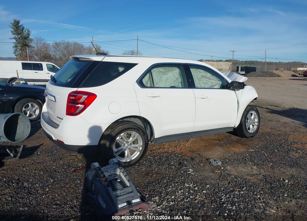 2016 CHEVROLET EQUINOX LS VIN: 2GNALBEK5G1185735