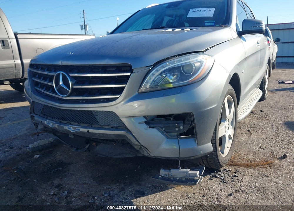 2012 MERCEDES-BENZ ML 550 4MATIC VIN: 4JGDA7DB4CA012875