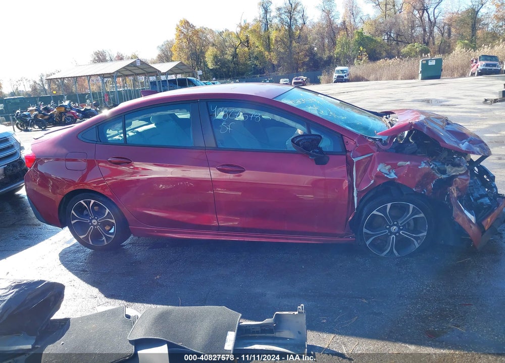 2019 CHEVROLET CRUZE LT VIN: 1G1BE5SM0K7123436