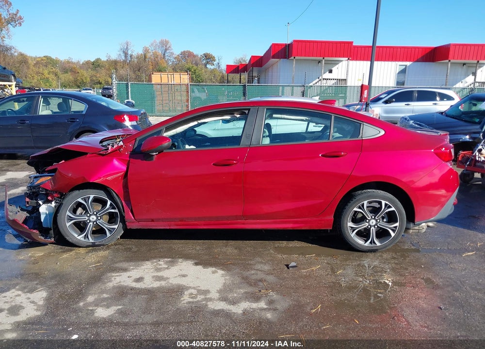 2019 CHEVROLET CRUZE LT VIN: 1G1BE5SM0K7123436