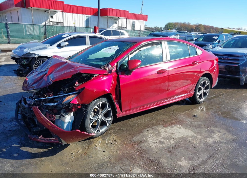 2019 CHEVROLET CRUZE LT VIN: 1G1BE5SM0K7123436
