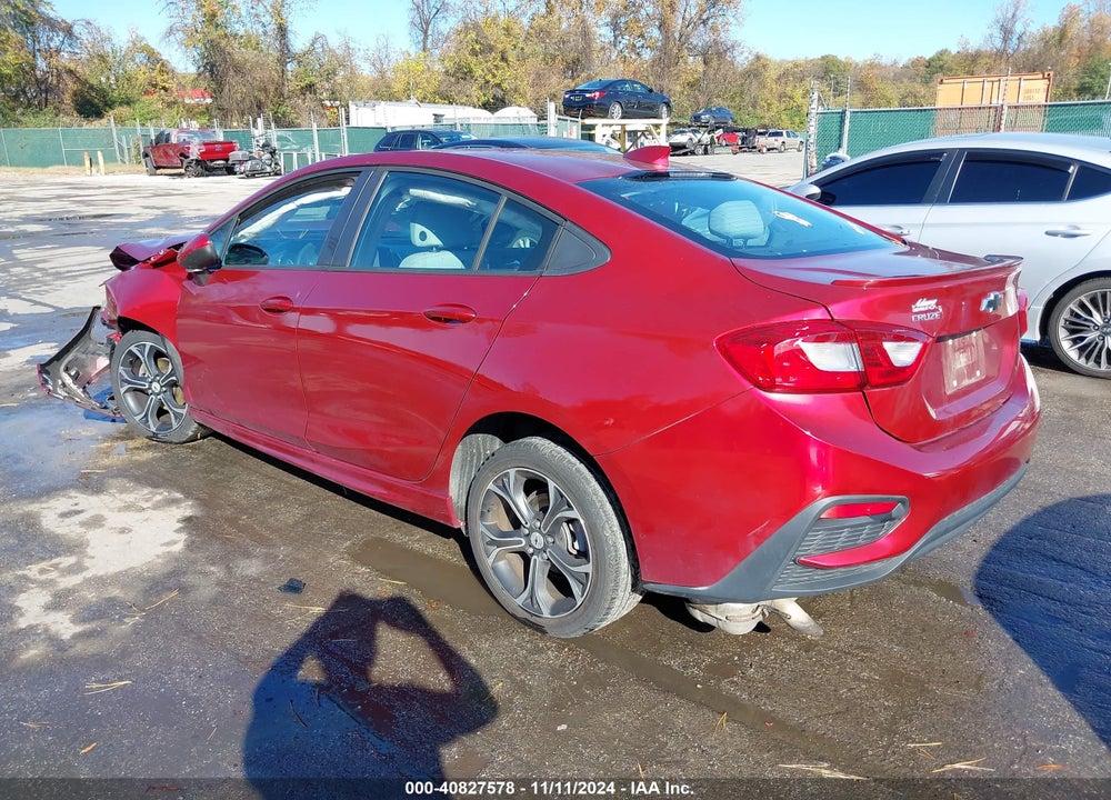 2019 CHEVROLET CRUZE LT VIN: 1G1BE5SM0K7123436