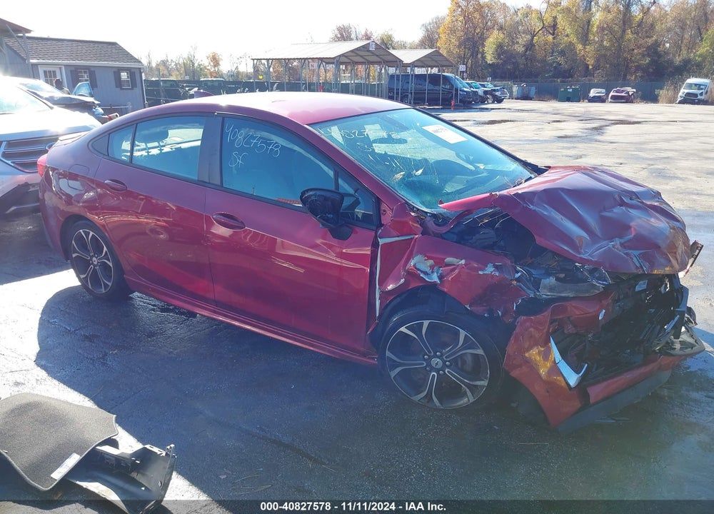 2019 CHEVROLET CRUZE LT VIN: 1G1BE5SM0K7123436