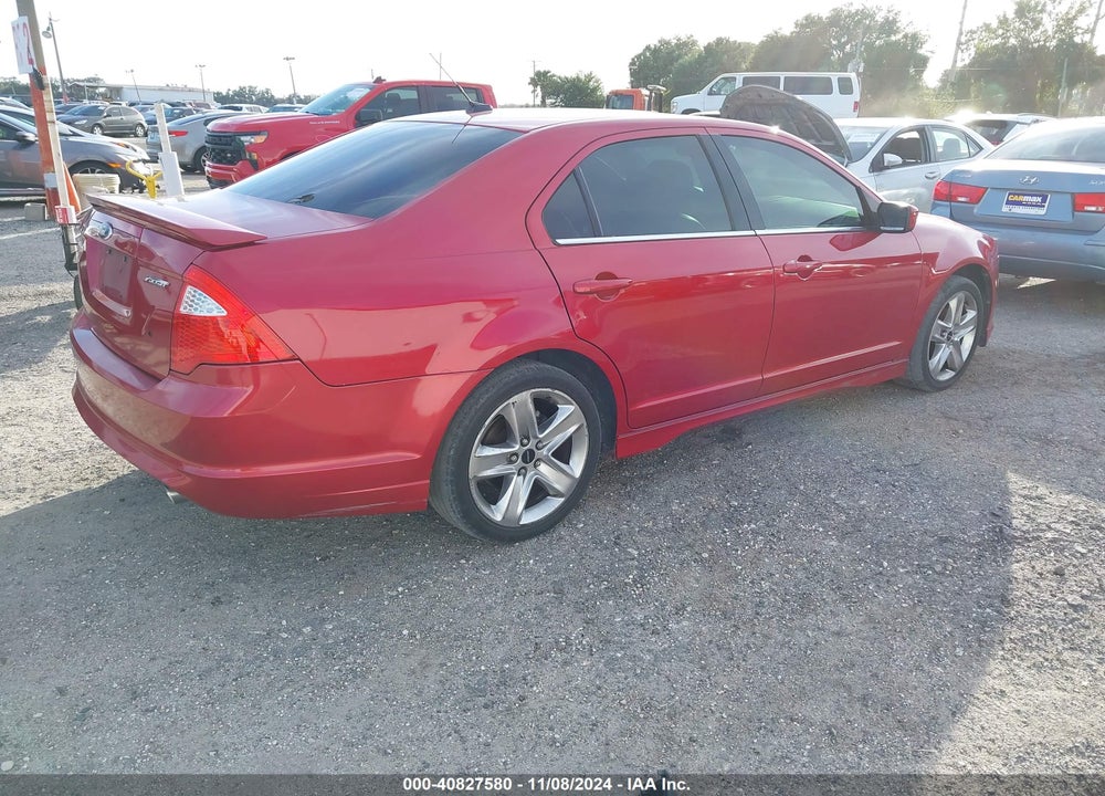 2011 FORD FUSION SPORT VIN: 3FAHP0KCXBR204013