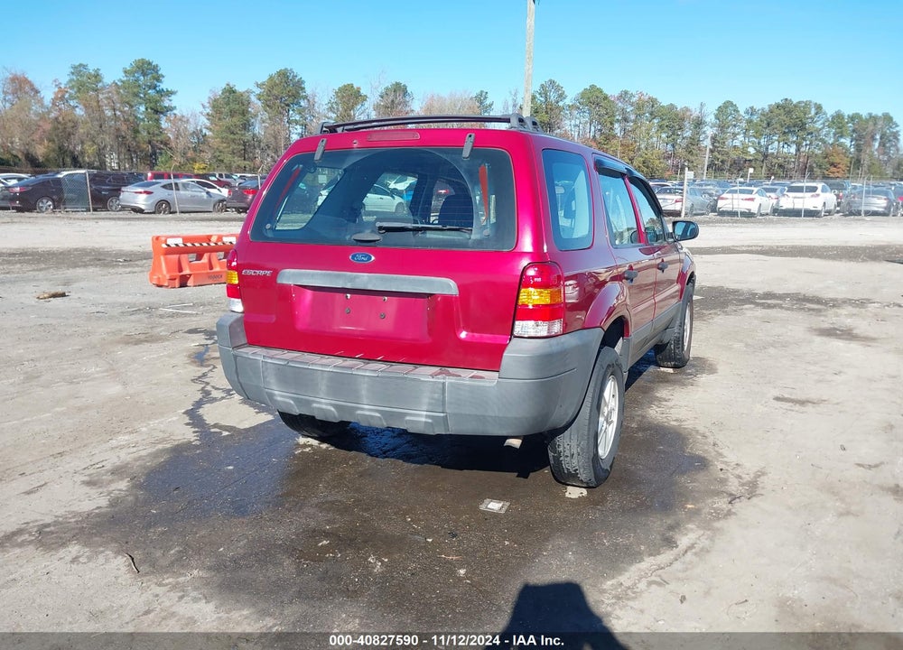 2006 FORD ESCAPE XLS/XLS MANUAL VIN: 1FMYU02Z26KA39121