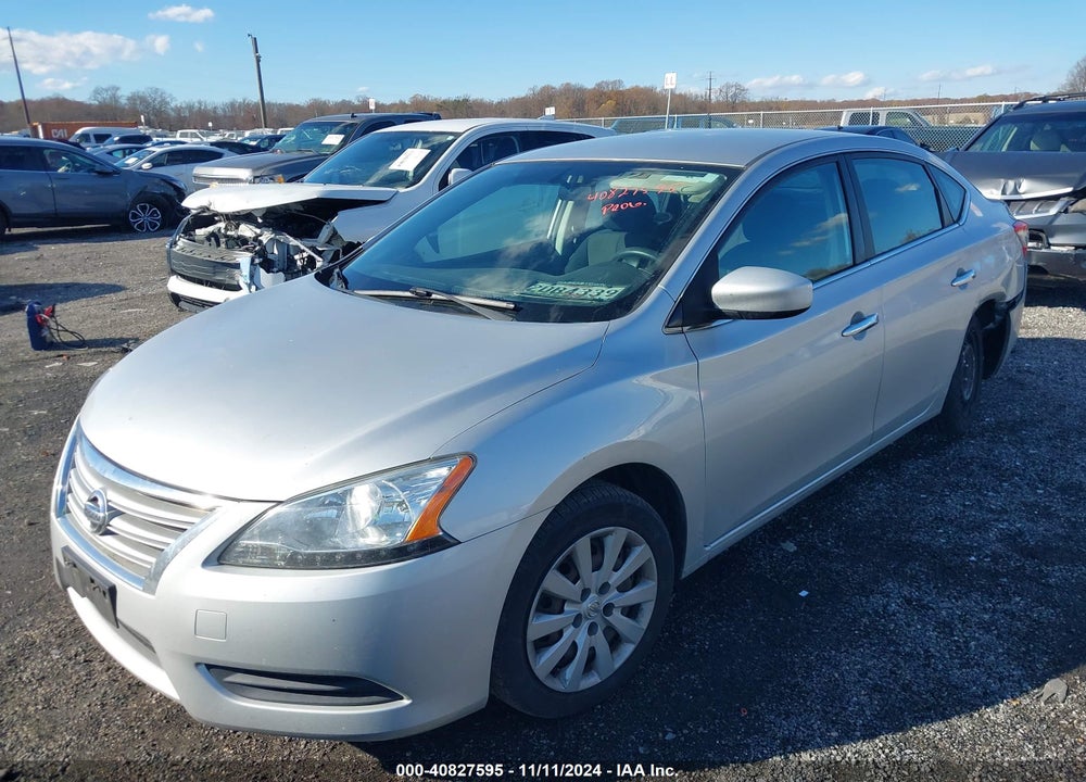 2014 NISSAN SENTRA S VIN: 3N1AB7AP3EY269709
