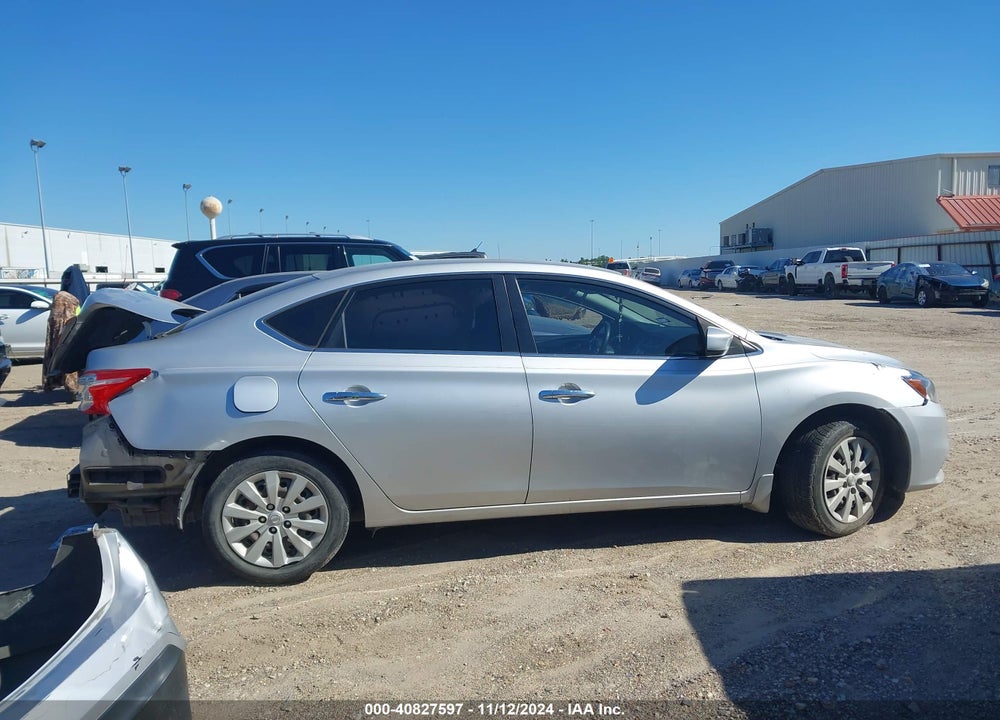 2018 NISSAN SENTRA S VIN: 3N1AB7AP9JY337179