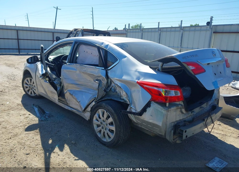 2018 NISSAN SENTRA S VIN: 3N1AB7AP9JY337179