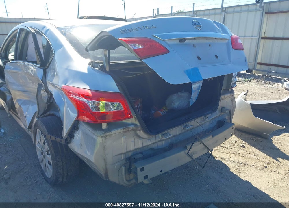 2018 NISSAN SENTRA S VIN: 3N1AB7AP9JY337179